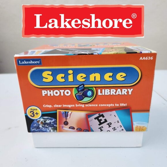 Lakeshore SCIENCE PHOTO LIBRARY Flashcard Set AA636 for Pocket Charts Classroom - Picture 1 of 16